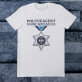Politieagent voor medaille - Heren t-shirt