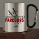 Succes op het parcours - Stalen mok