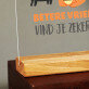 succes op je nieuwe werk - Afdruk op acrylglas