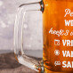 werk heeft  3 voordelen - Bierpokal