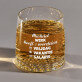Werk heeft 3 voordelen - Whiskyglazen