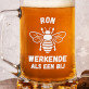 Werkende als een bij - Bierpokal