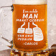 Een echte man - Bierpokal
