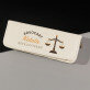 Schrijfset in lederen etui - Advocaat