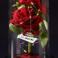 eigen project - Euwige roos in glas