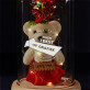 eigen project - Een eeuwige roos met teddybeer