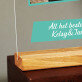 Hart met foto - Afdruk op acrylglas