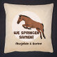 we springen samen - Kussen