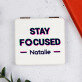 Stay focused - Zakspiegel