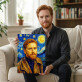 Van Gogh-stijl - Stijlvol portret