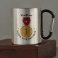 Vader voor medaille - Stalen mok