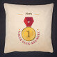 Vader voor medaille - Kussen