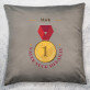 Vader voor medaille - Kussen