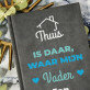 Vader thuis - Notitieboek
