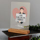 To me, you are perfect - Afdruk op acrylglas