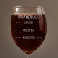 Moeilijke dag - Wijnglas