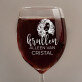 krullen - Wijnglas