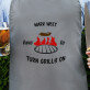 Zet grill aan - Keukenschort