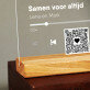 Qr code - Afdruk op acrylglas