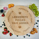 Favorieten pizza's - Draaibaar plank