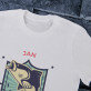 Geboren visser - Heren t-shirt
