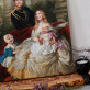 In de paleistuin - Koninklijk portret