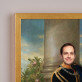 In de paleistuin - Koninklijk portret