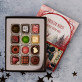 Vrolijk kerst rendier - Pralines van belgische chocolade