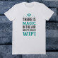 Wifi - Heren t-shirt