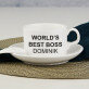 World`s best boss - Kopje met schotel