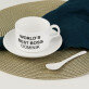 World`s best boss - Kopje met schotel