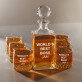 World`s best boss - Carafe of whisky