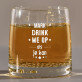Drink me op - Whiskyglazen