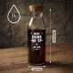 Drink me op - Set karaf met wijngalzen