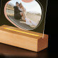 met zus is het beste - Afdruk op acrylglas met LED- standaard