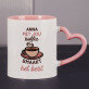 met jou koffie smaakt het best - Mok