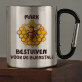 Bestuiven voor de bijenstal - Stalen mok