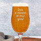 Je verdient op volle glas - Bierpokal