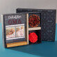 Cadeauset met voor de oma afdruk op glas en chocolade