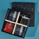 Cadeauset met voor de broer whisky glazen