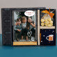 Cadeauset voor de opa met afdruk op glas en noten in witte chocolade