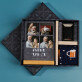 Cadeauset voor de opa met afdruk op glas en aansteker