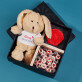 Cadeauset met voor vriendin een knuffeldier