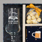 Cadeauset Voor de verloofde met bierpokal en sokken