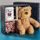 Cadeauset met voor de verloofde mok en teddybeer