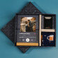 Cadeauset voor hem met afdruk op glas en aansteker
