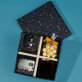 Cadeauset met voor hem glas whisky
