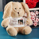 Cadeauset met voor de zus een knuffeldier