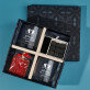 Cadeauset met voor de getuige whisky glazen
