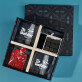 Cadeauset met voor de vader whisky glazen